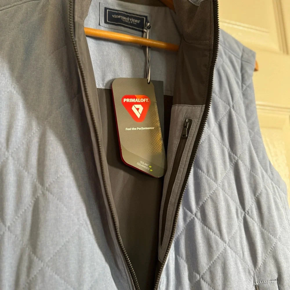 NWT MEN'S VINEYARD VINES OUTERWEAR DORSET QUILTED VEST SIZE S - Picture 6 of 16